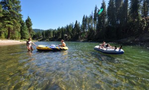 Climbing into your boat is likely the most effort you'll expend all day