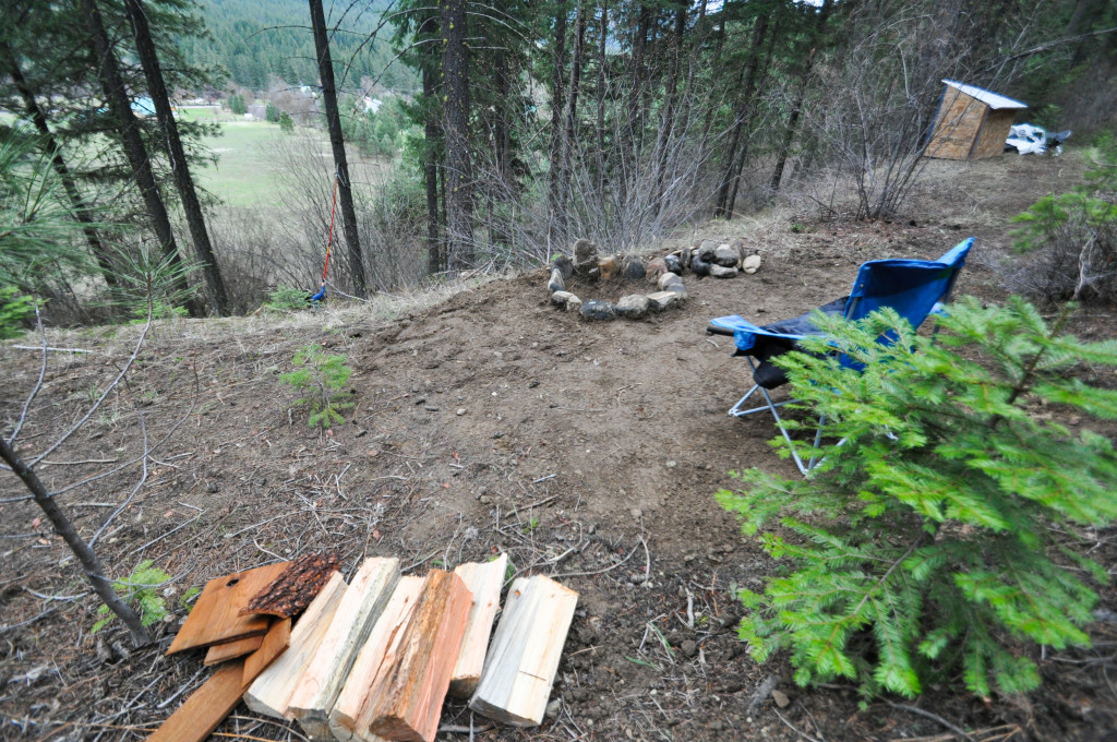 New Fire Pit is Just Waiting for Someone to Come Camp