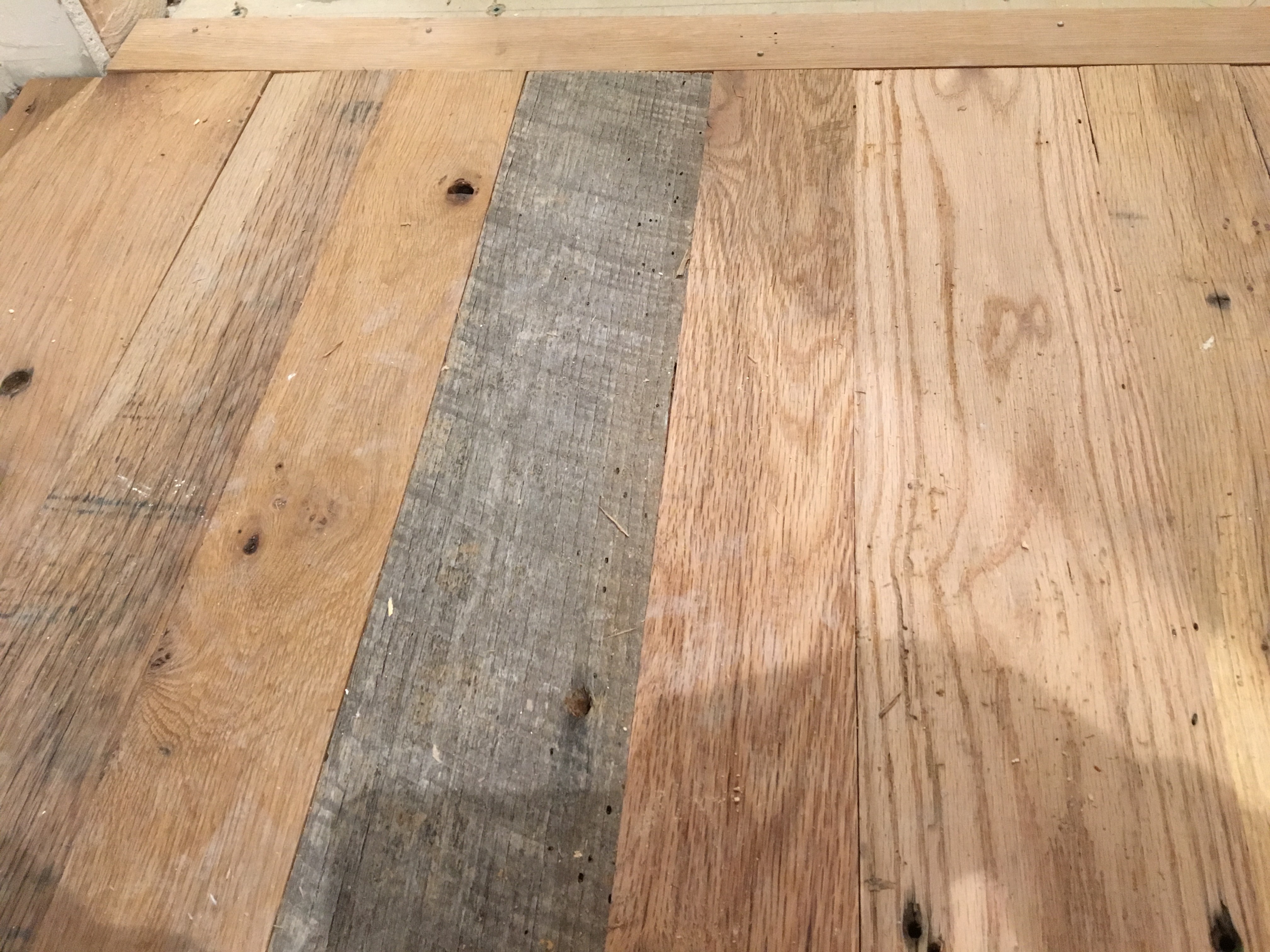 The Home Stretch: Installing Reclaimed Hardwood Floors – Married To  Adventure
